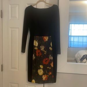 Black halo dress
